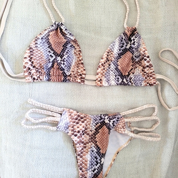 Montce snake skin bikini - Picture 1 of 2